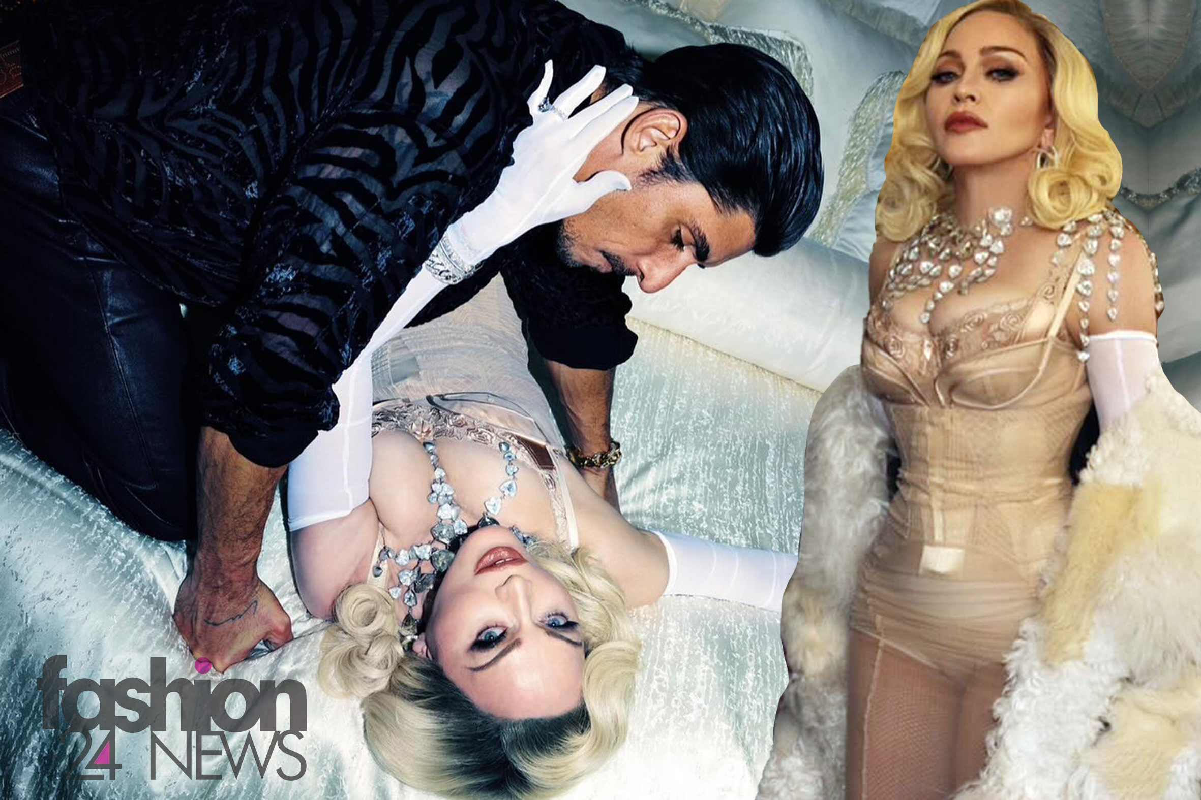 Madonna, la regina del pop, scatena il furore su Instagram: pose provocanti con Alberto Guerra